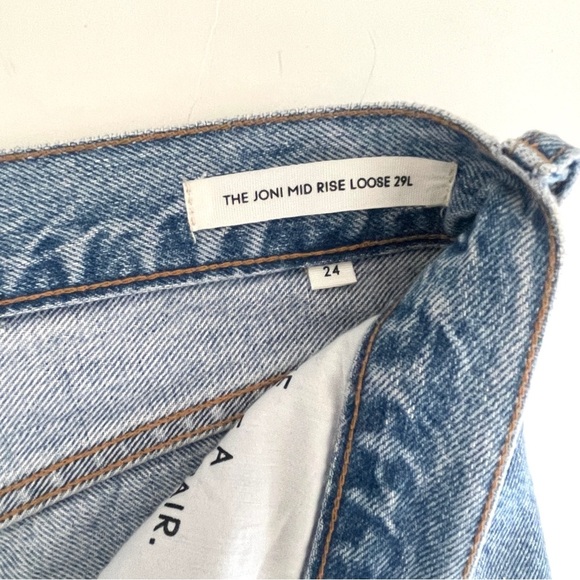 Denim Forum The Joni Mid Rise Loose from Aritzia - Picture 6 of 12